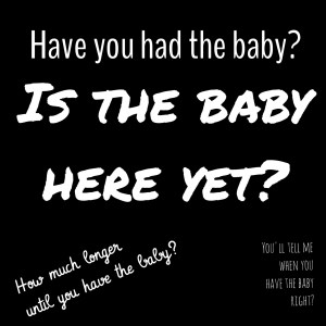 HebrewDawn: the end of pregnancy questions