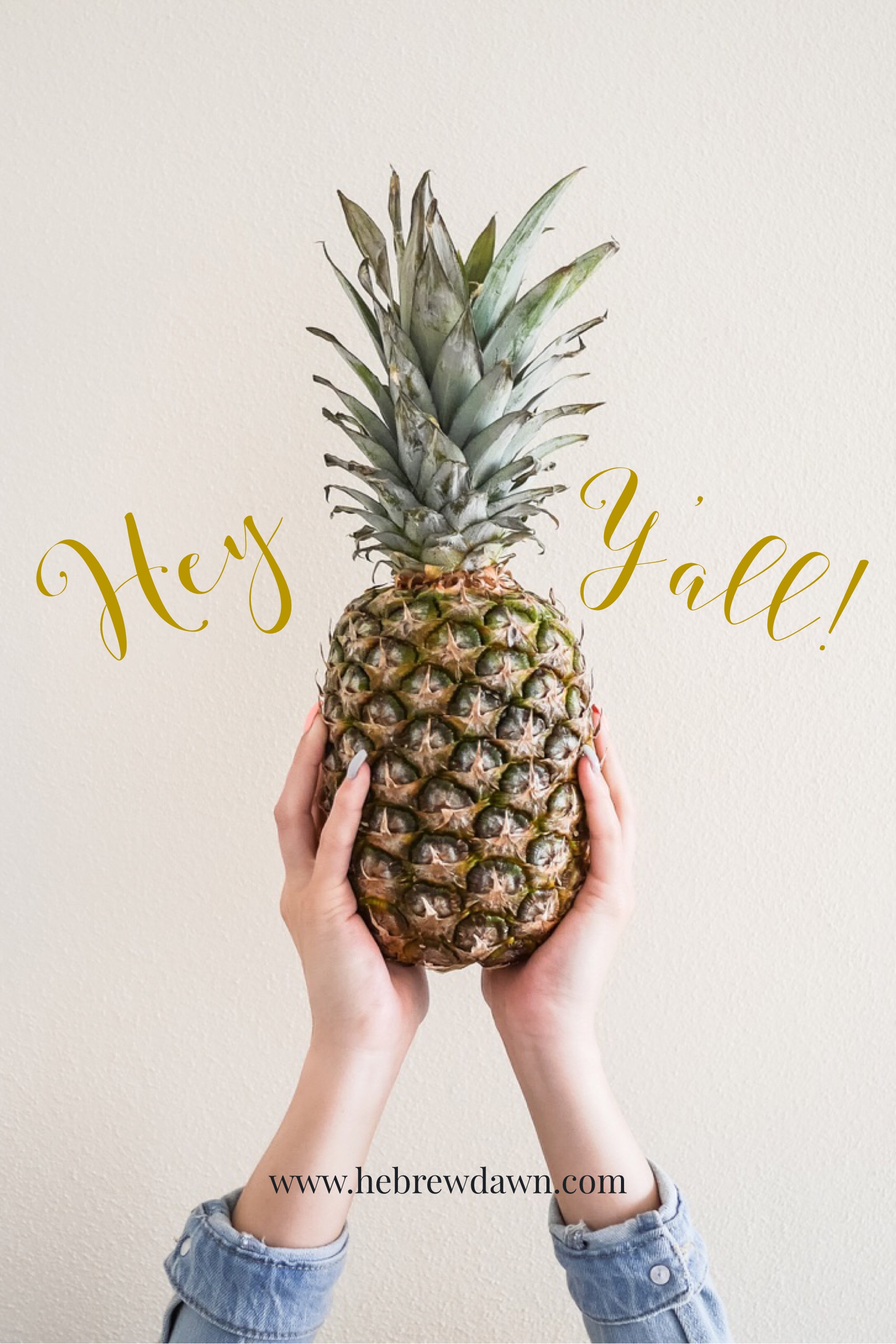 HebrewDawn: learning to be southern